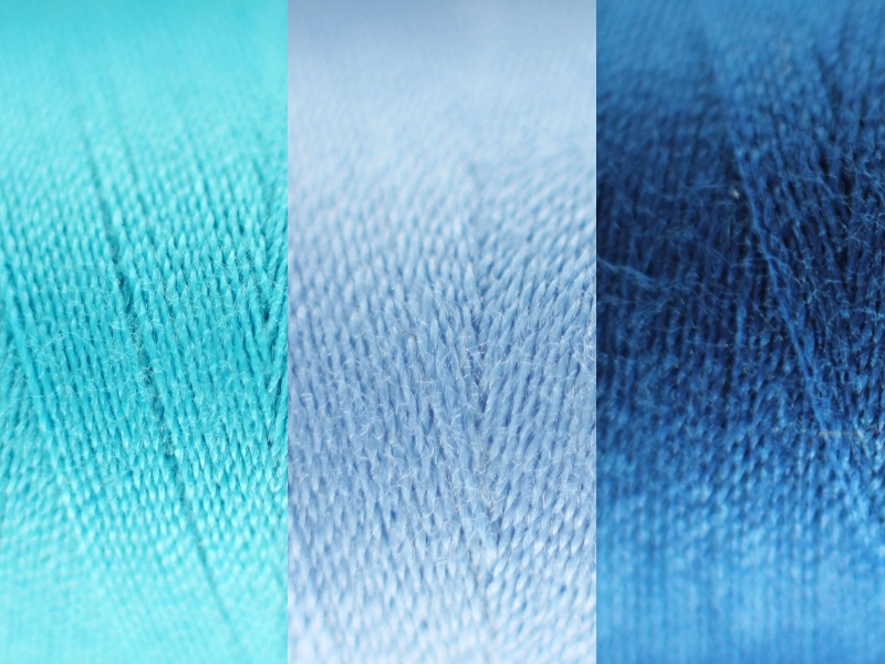 Naaigaren 500mtr blauw tinten Naaigaren 500mtr blauw tinten