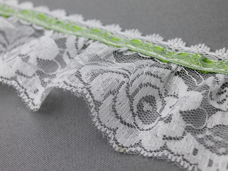 Nylon plisse kant Nylon plisse kant