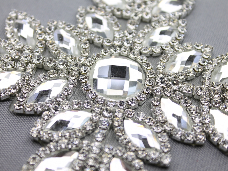 Strass stenen decoratie opstrijkbaar Strass stenen decoratie opstrijkbaar