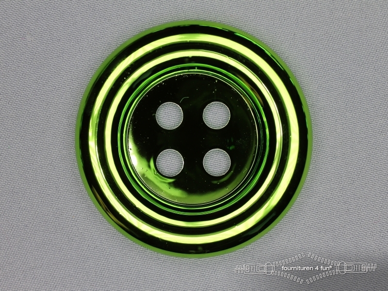 Clowns knopen metallic 72mm Clowns knopen metallic 72mm