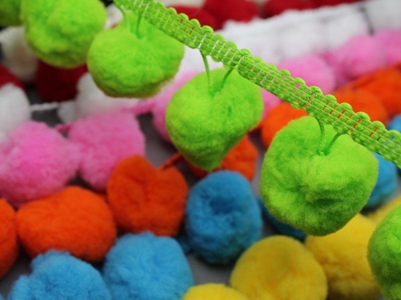Pompon band 45mm (bol 30mm) Pompon band 45mm (bol 30mm)