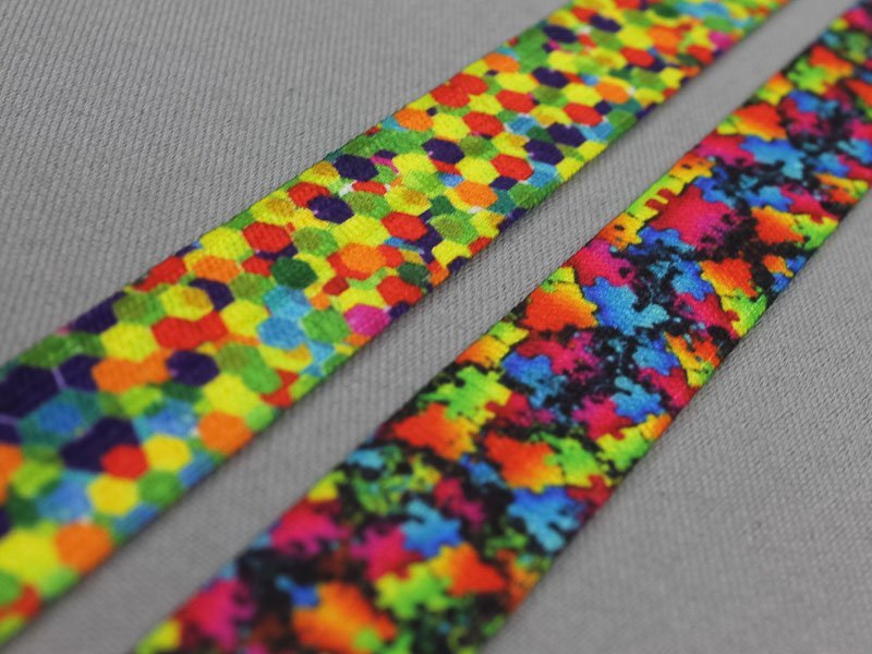 Multicolor elastische biasband Multicolor elastische biasband