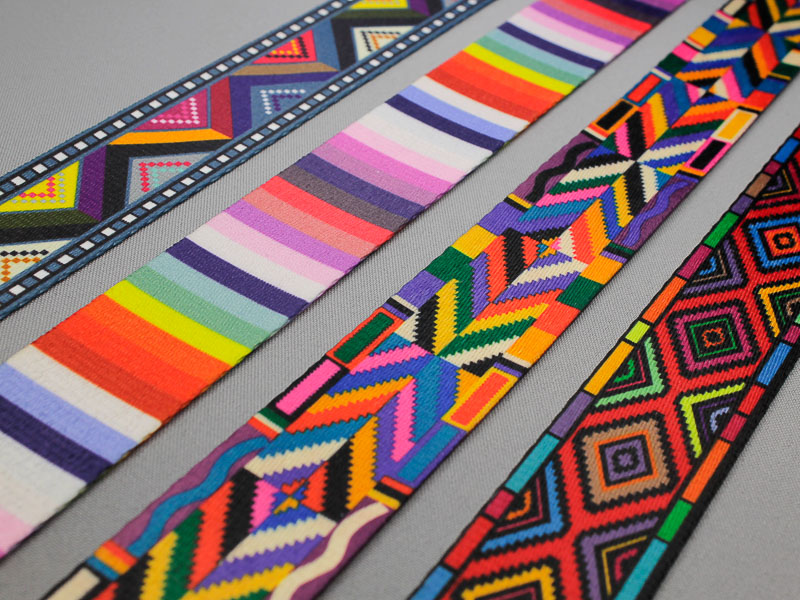 Multicolor vintage / Ibiza tassenband